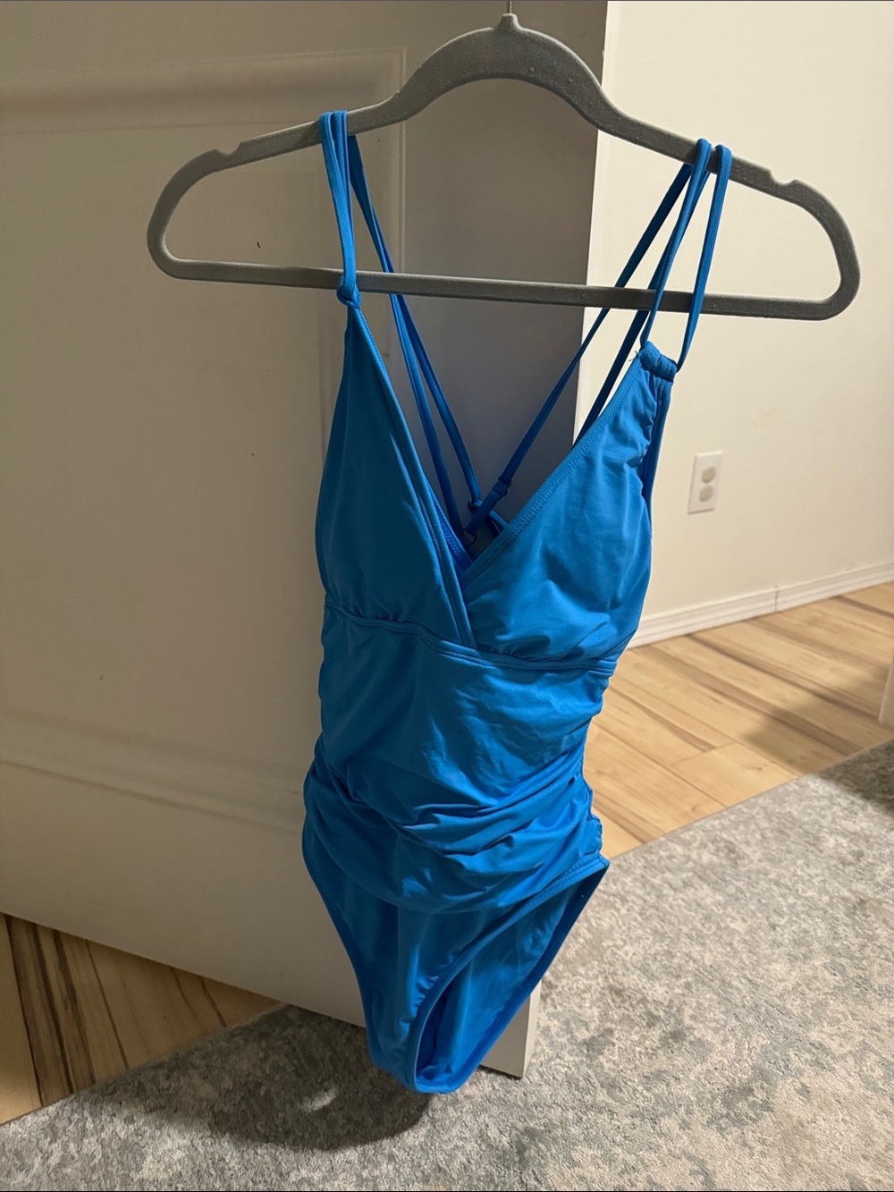 La Blanca Bright Blue Girls' One-Piece Swimsuit
